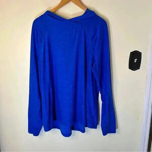 Danskin Now Royal Blue Hoodie Pullover Size 2X